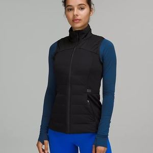 lululemon Down for It All Vest Black in size 6